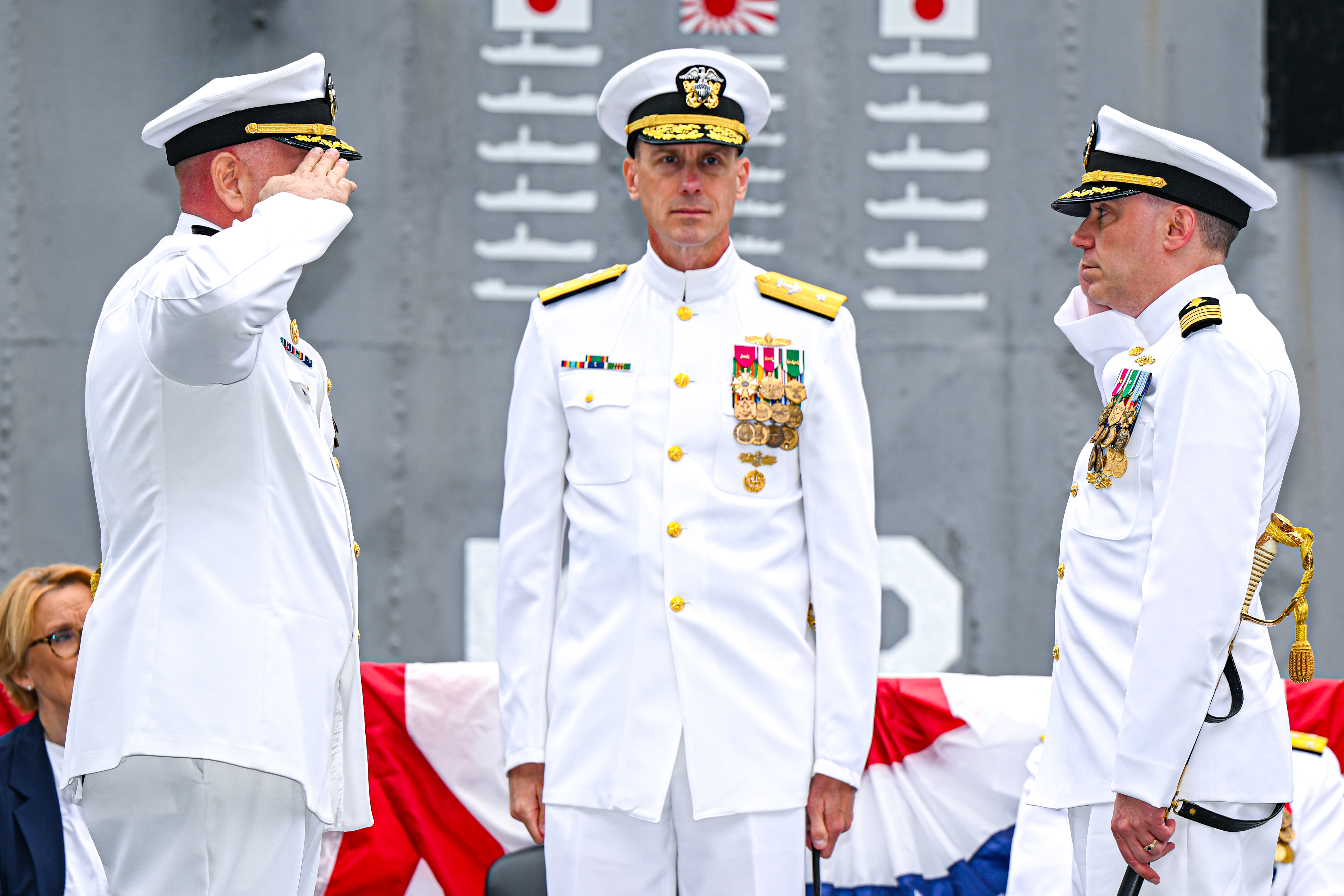 Captain Nice Assumes Command of PNSY